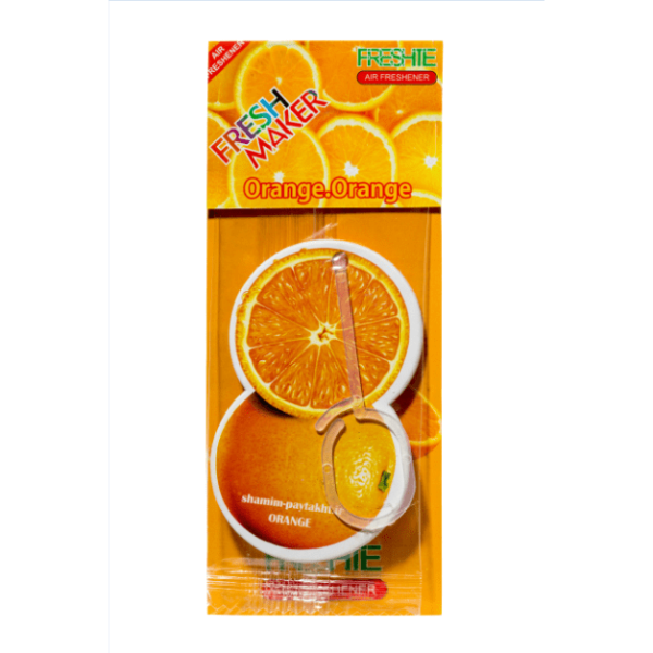 خوشبو کننده کارتی میوه ای با رایحه پرتقال